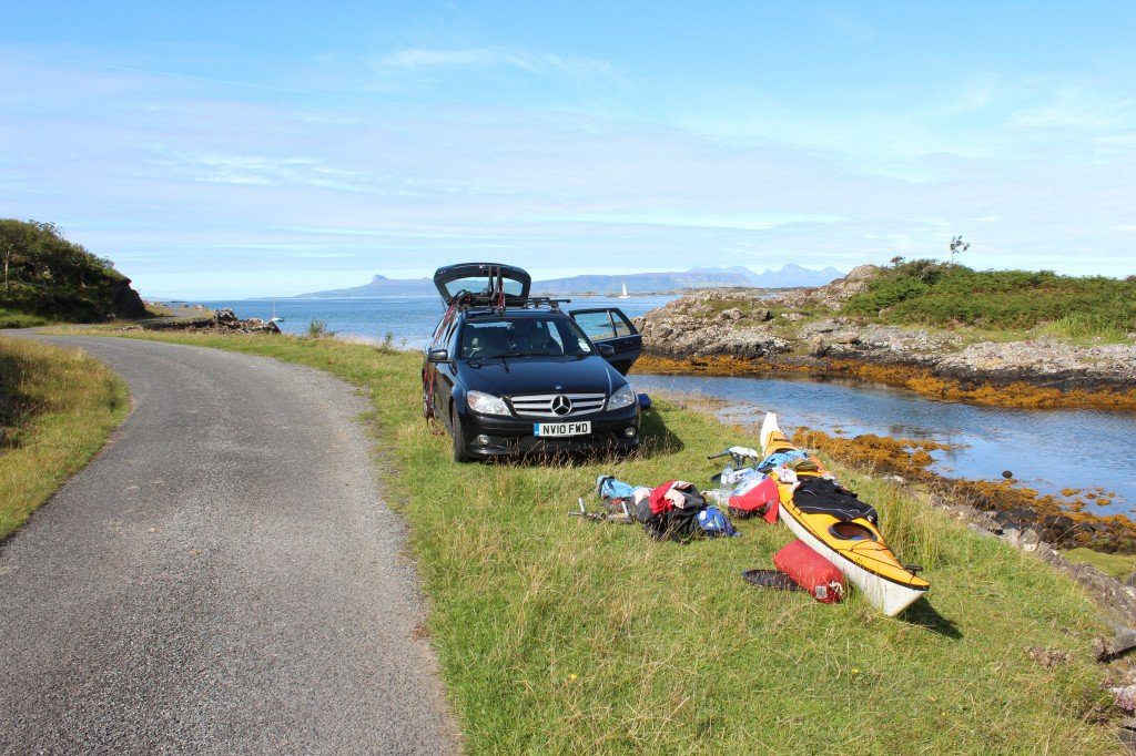 Getting ready to set off for Eigg