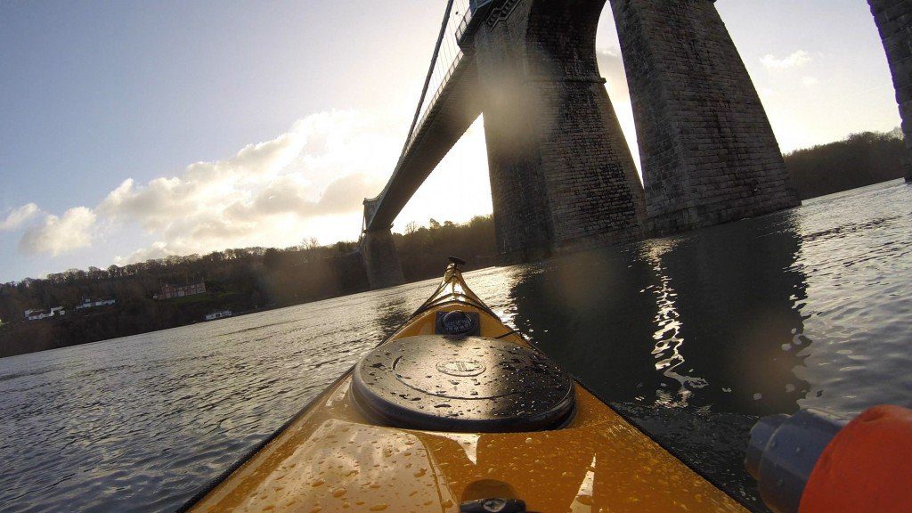 Suspension Bridges are brilliant... Designed by Thomas Telford and opened in 1826, the Menai Suspension Bridge was the first time there was a fixed connection between the mainland and Anglesey.