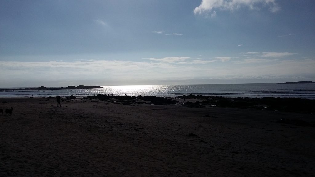 Rhosneigr Panorama- after my surf session