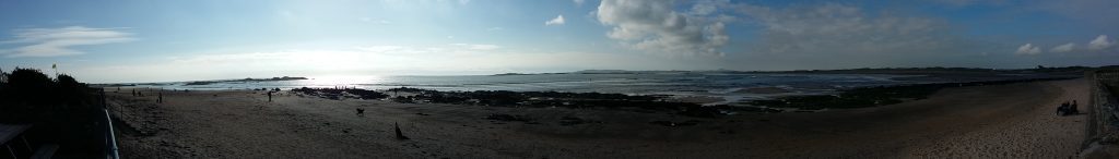 Rhosneigr Panorama- after my surf session