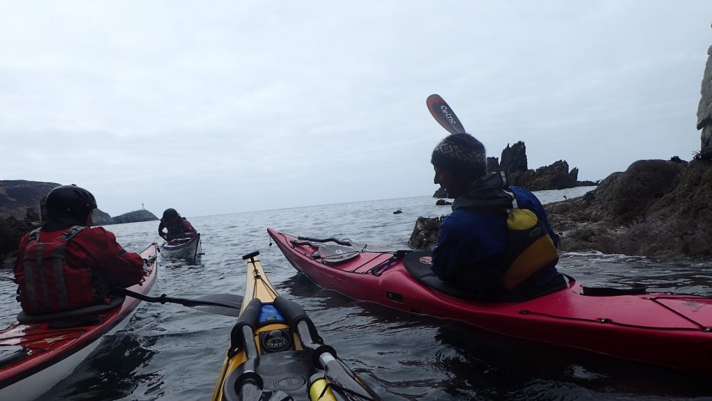 Left to right Dave Helen Robbie the Seal and James