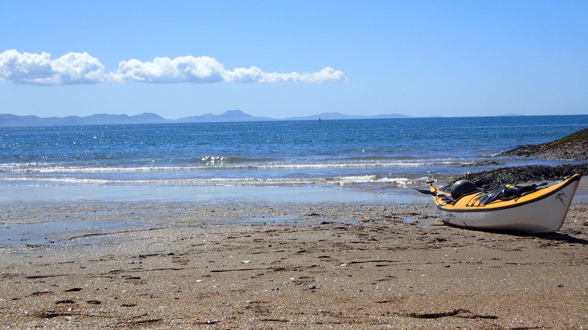Looking down the Llyn